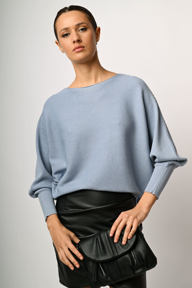 Pull con maniche a pipistrello