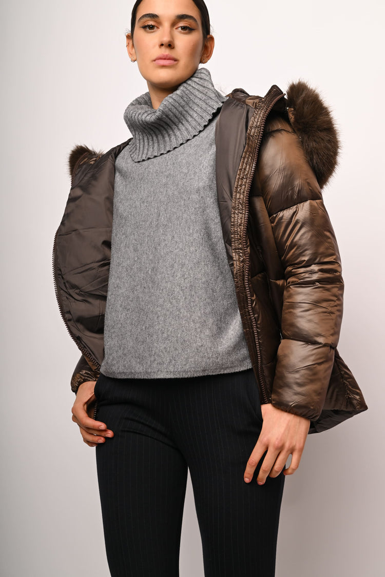 Dolcevita con maniche a pipistrello