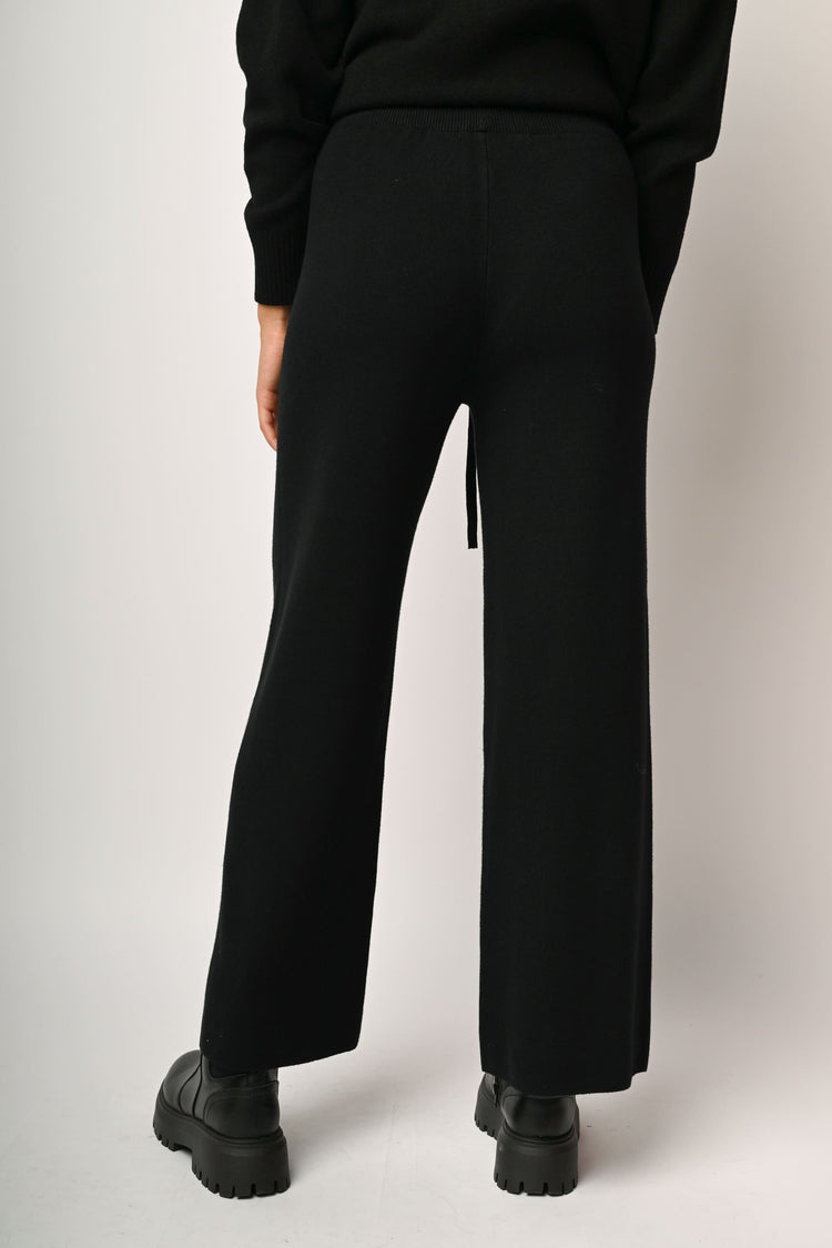 Pantaloni in maglia con coulisse