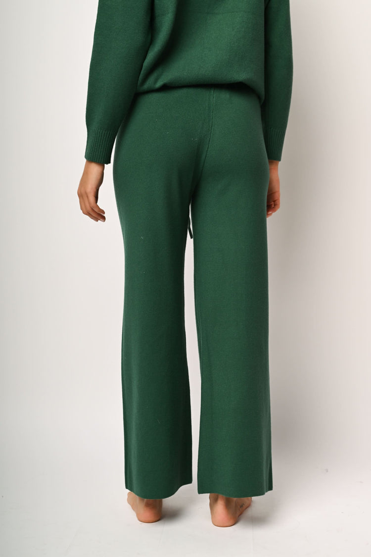 Pantaloni in maglia con coulisse