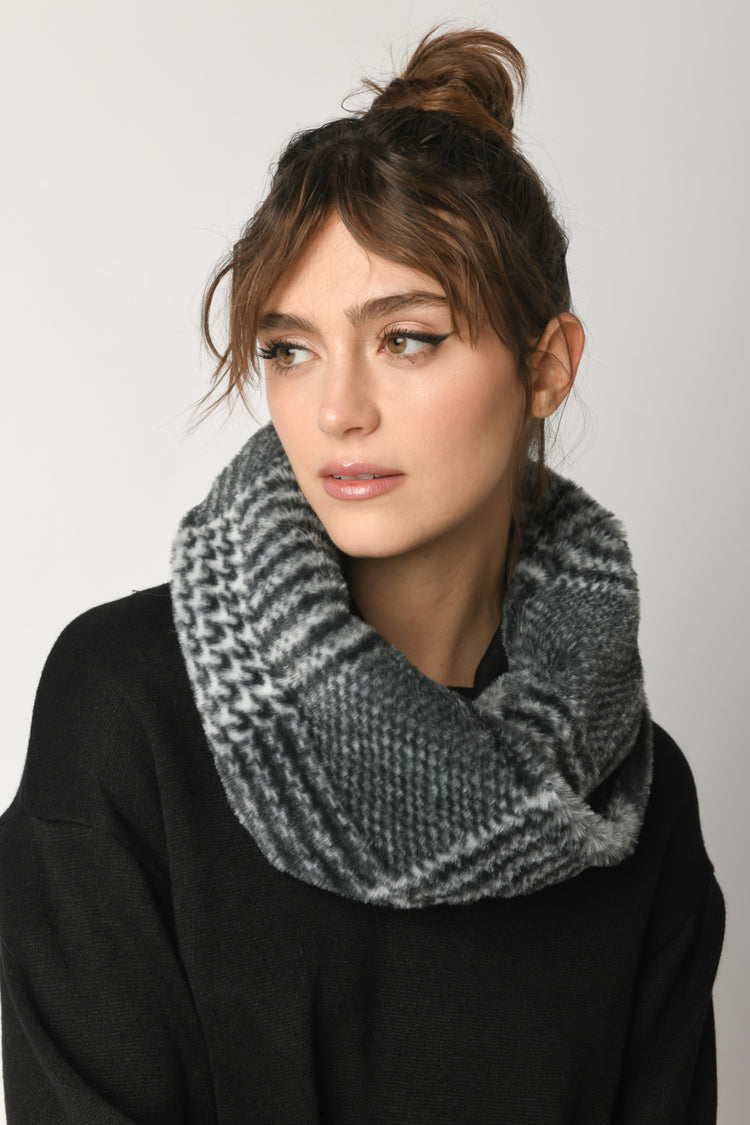 Collo a motivo Principe di Galles