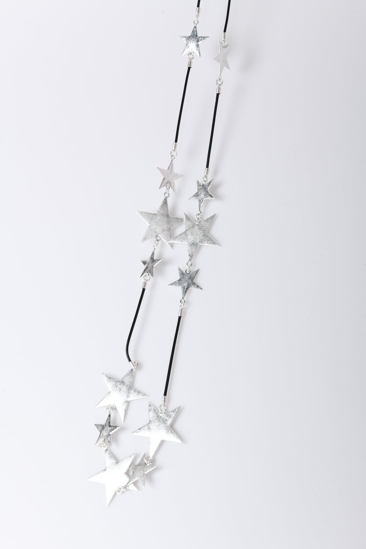 Collana lunga con stelle