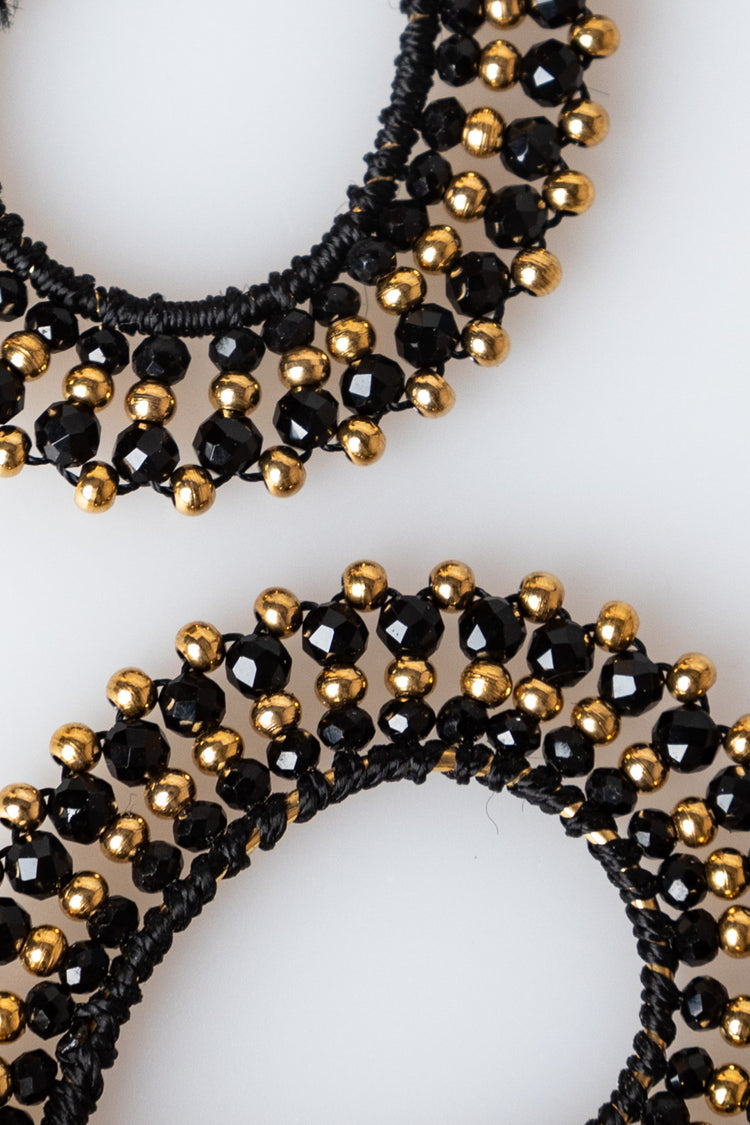 Orecchini a goccia con perline