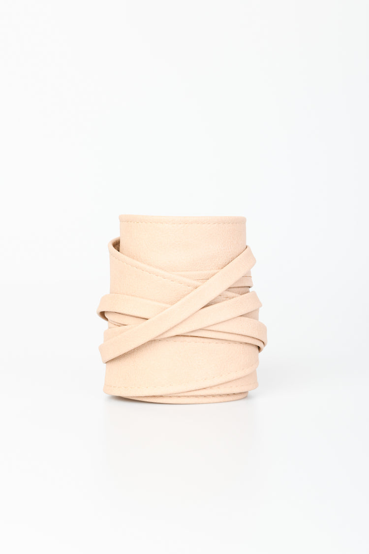 Cintura a fascia in similpelle