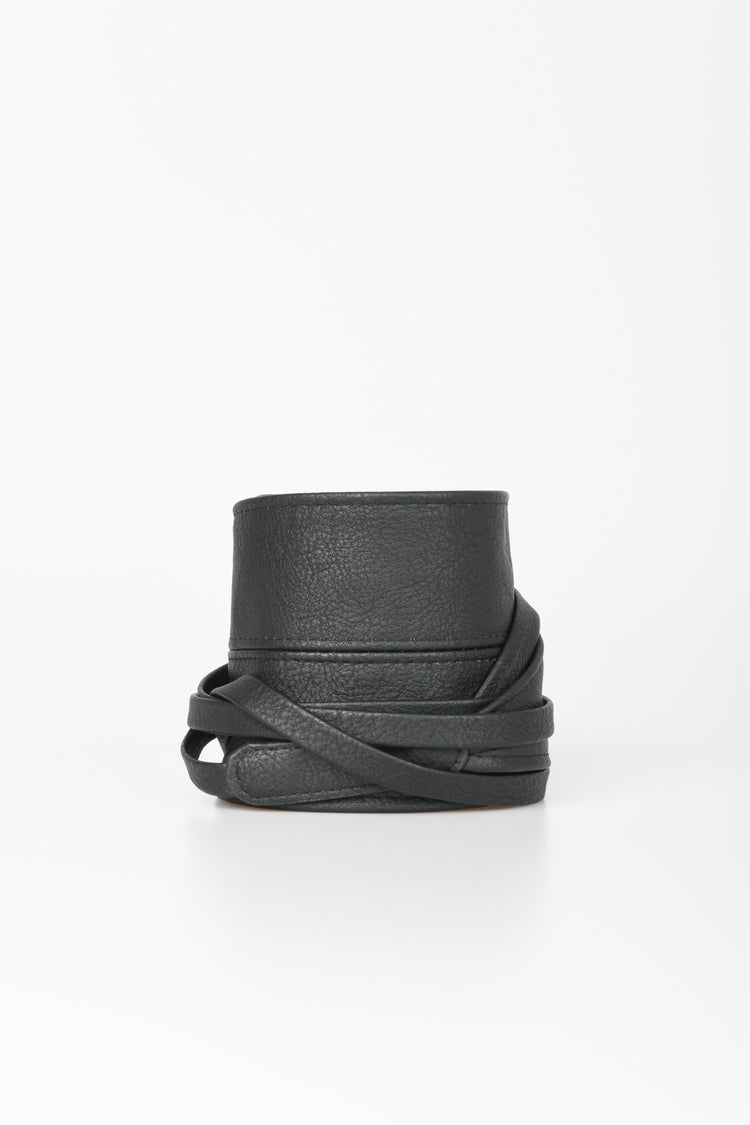 Cintura a fascia in similpelle