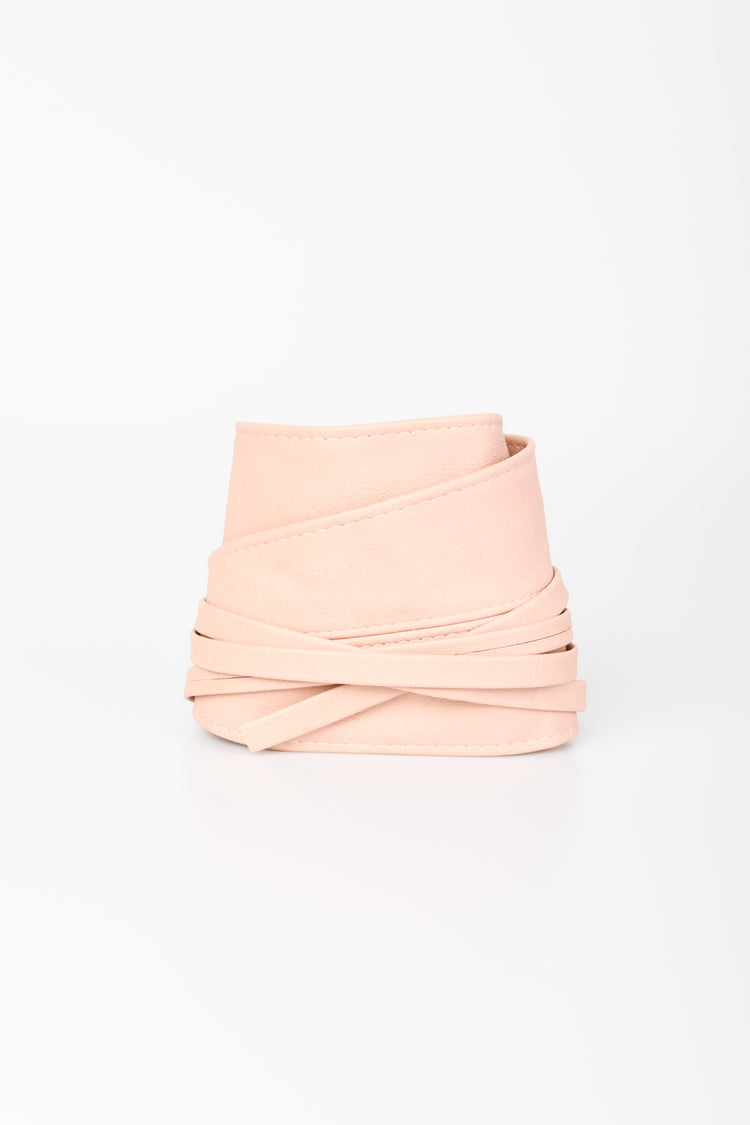 Cintura a fascia in similpelle