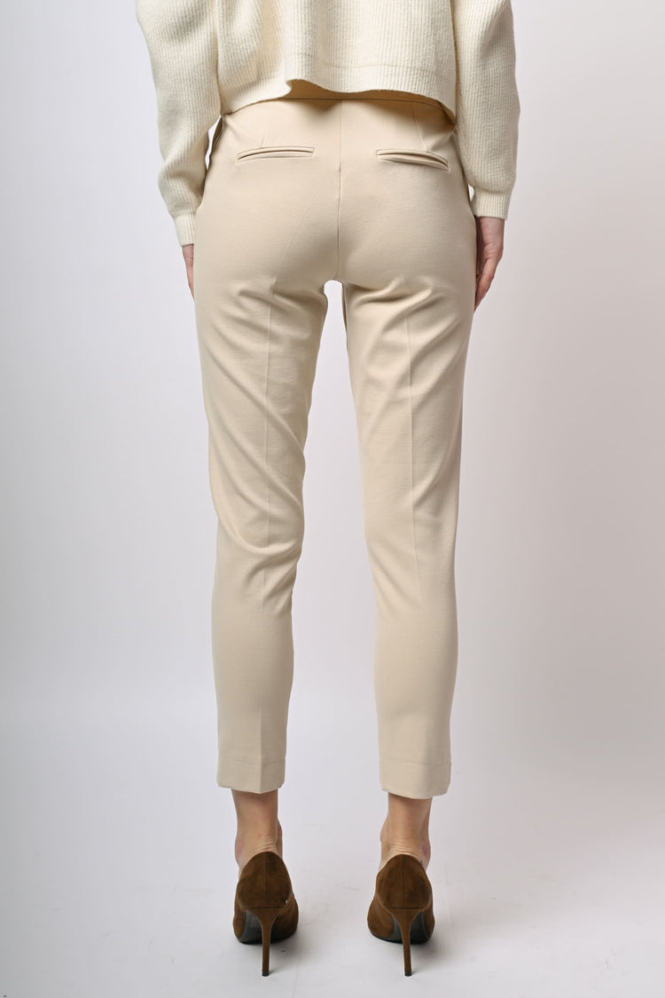 Pantaloni slim-fit misto viscosa