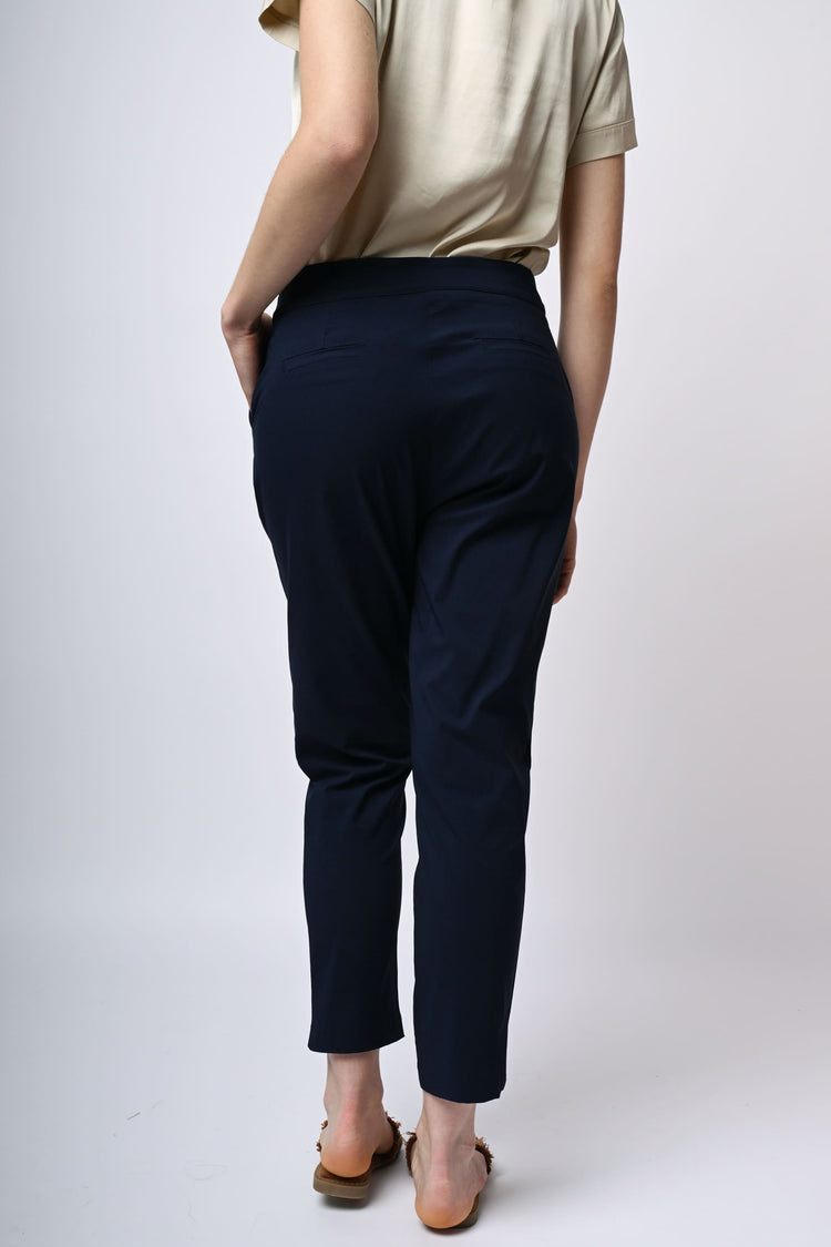 Pantaloni a gamba dritta misto viscosa