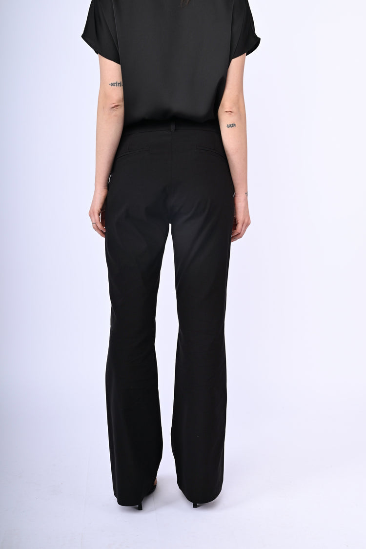 Pantaloni svasati misto viscosa