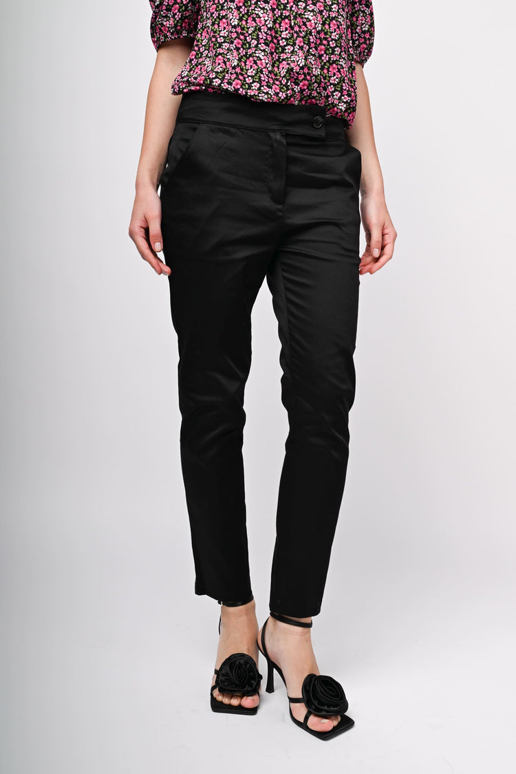 Pantaloni in cotone stretch