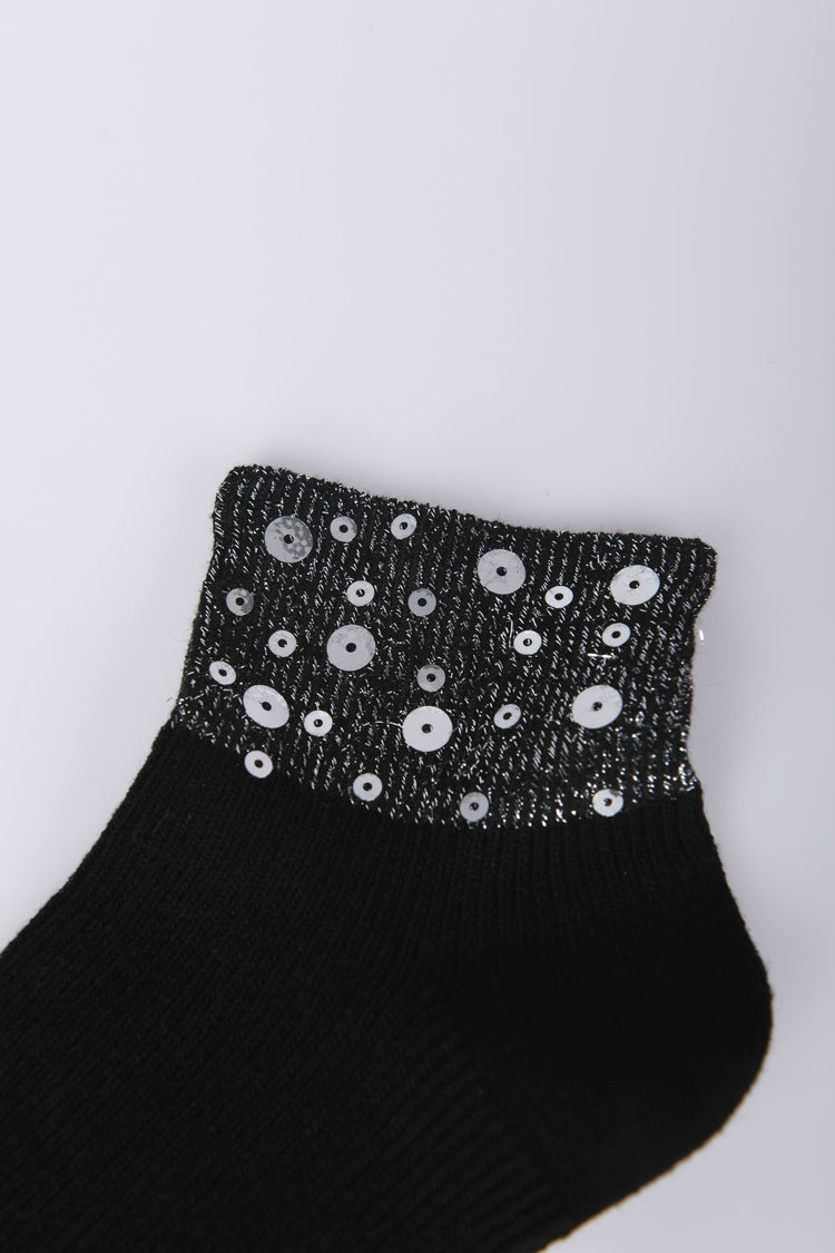 Set di due paia di calzini con paillettes
