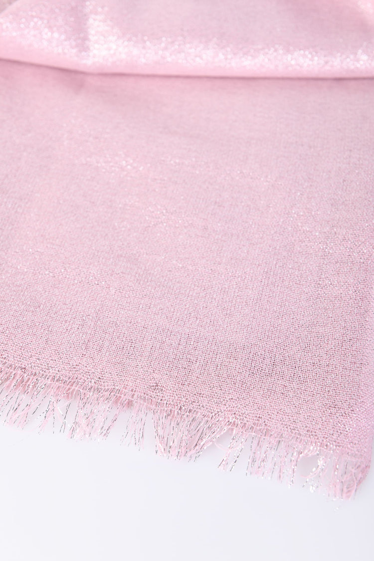 Sciarpa in maglia lurex