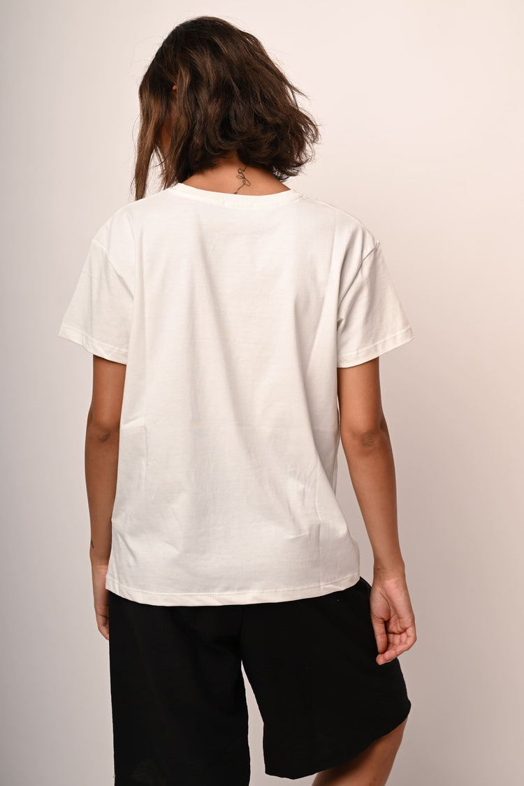 T-shirt Buongiorno in cotone