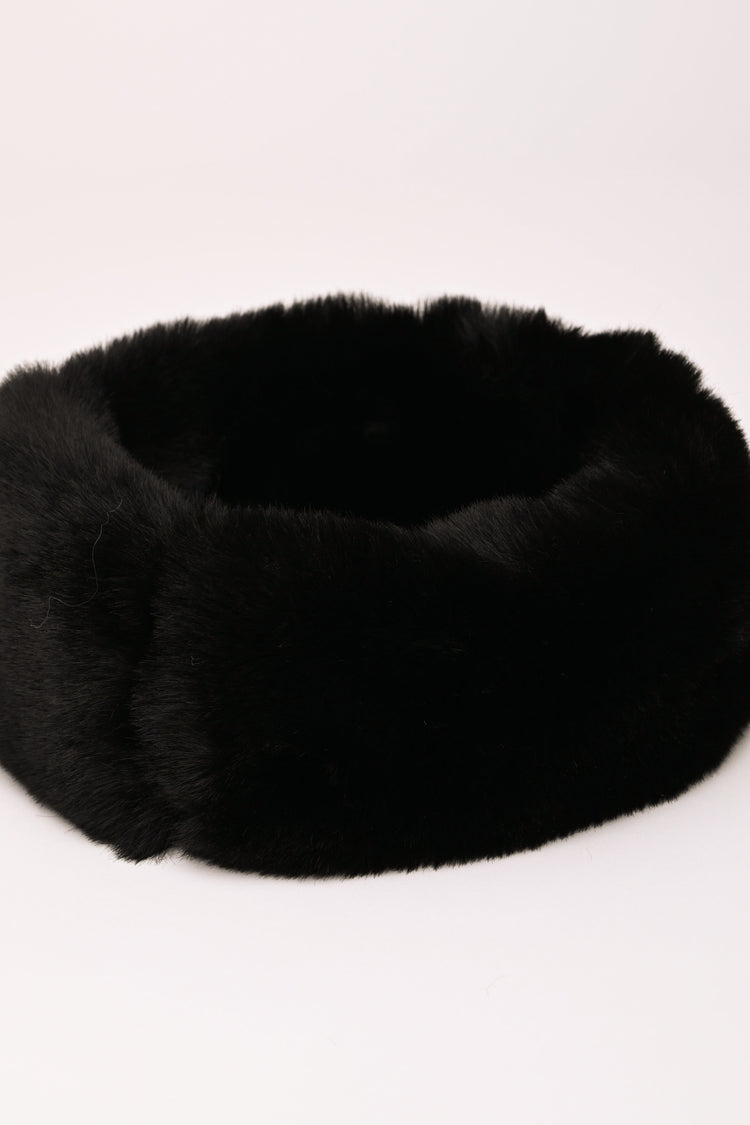 Fascia alta in faux fur