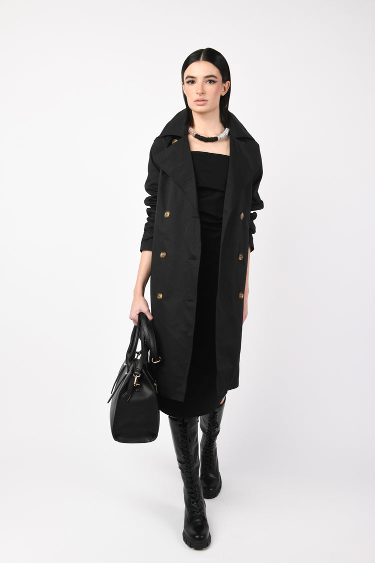 Borsa grande a spalla in similpelle