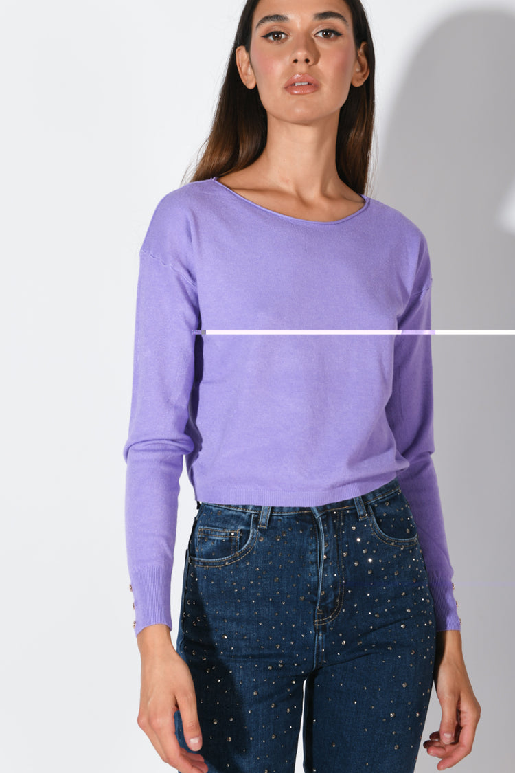 Pull con scollo a barchetta