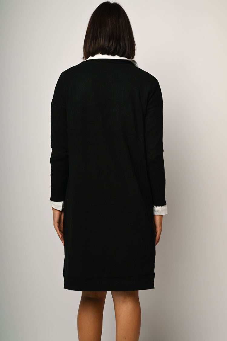 Cardigan lungo con tasche