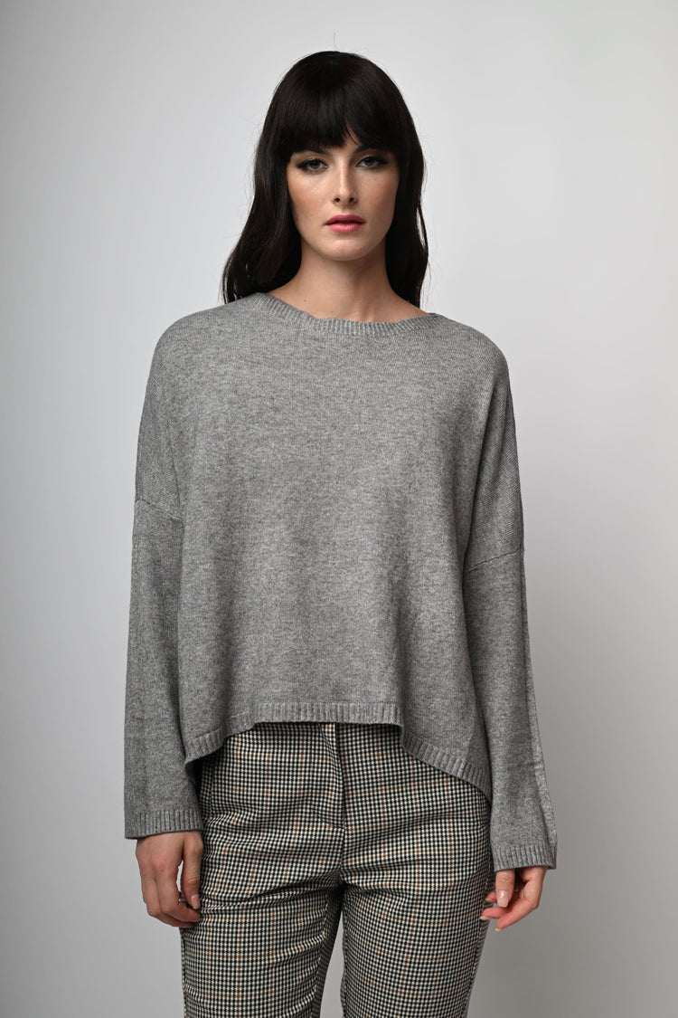 Pull oversize misto viscosa