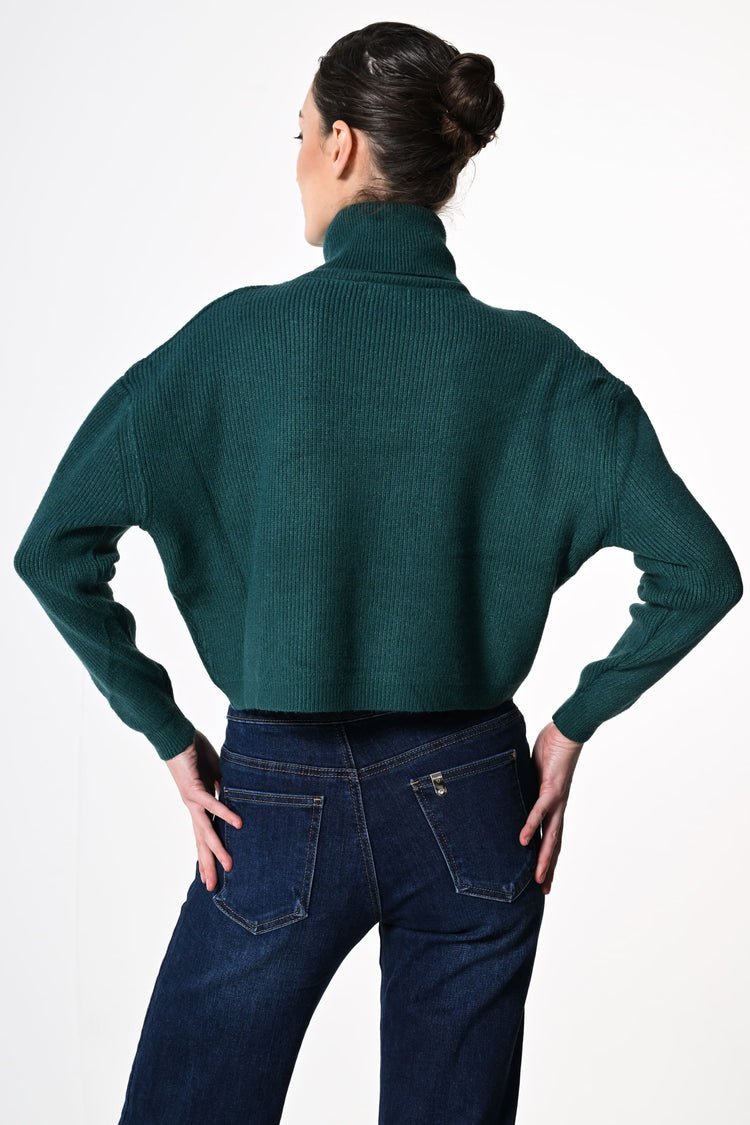 Dolcevita crop a costine