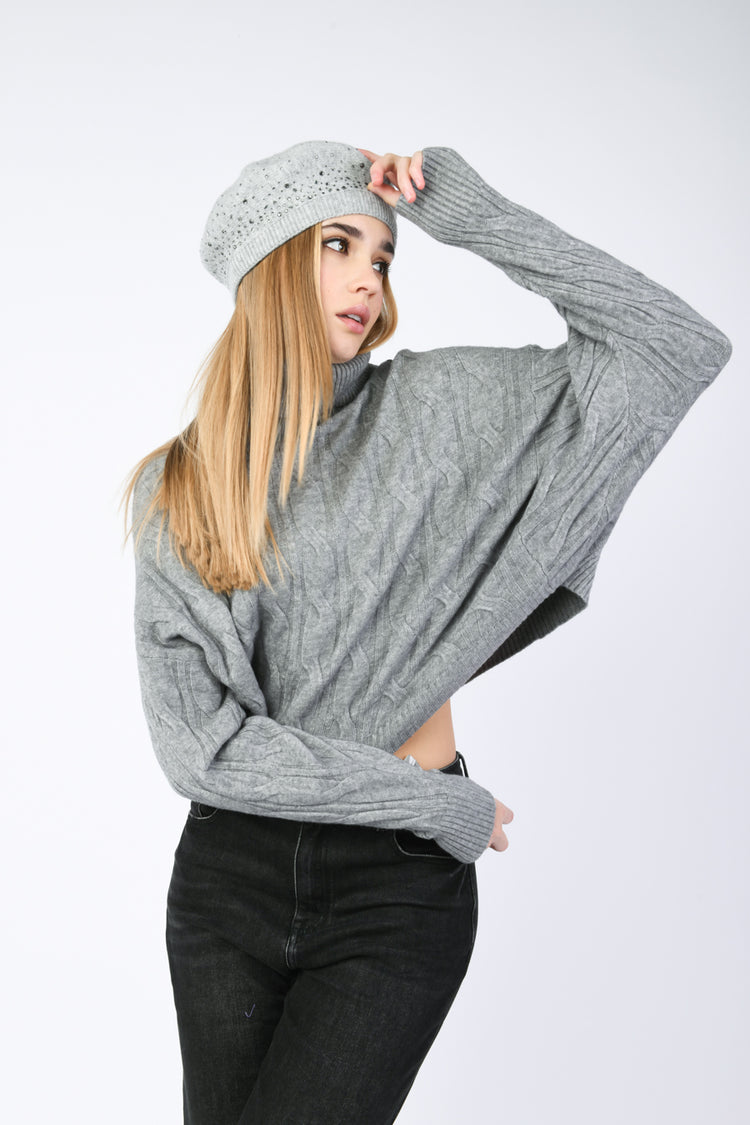 Dolcevita boxy a trecce