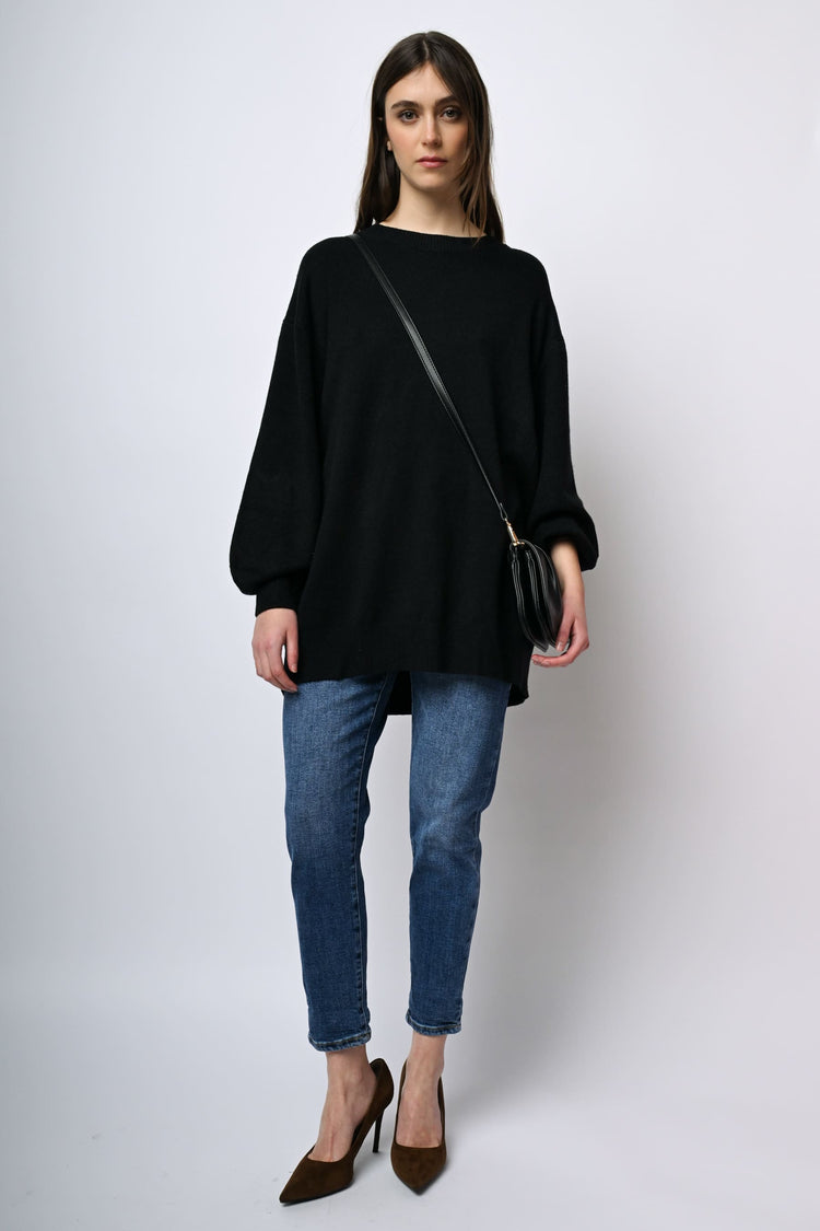 Pull oversize misto viscosa