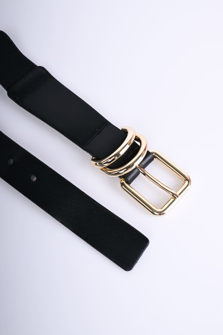 Cintura elastica con doppi anelli