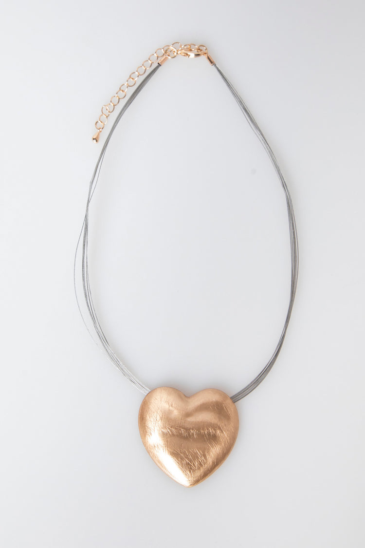 Collana con pendente a cuore