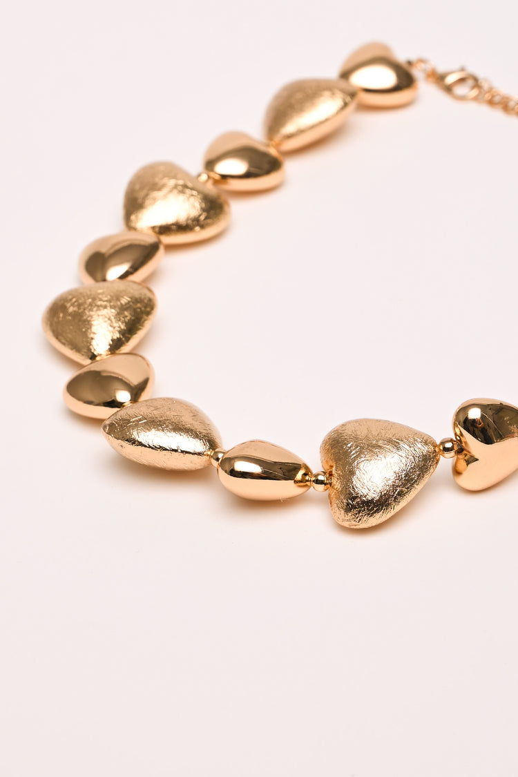 Collana con cuori
