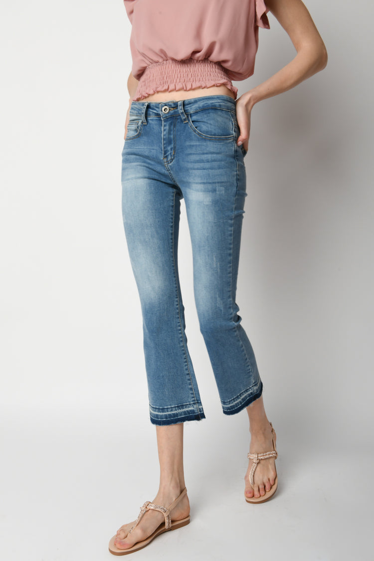 Jeans a gamba svasata