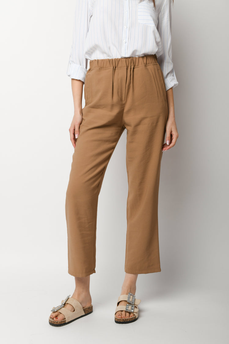 Pantaloni misto viscosa