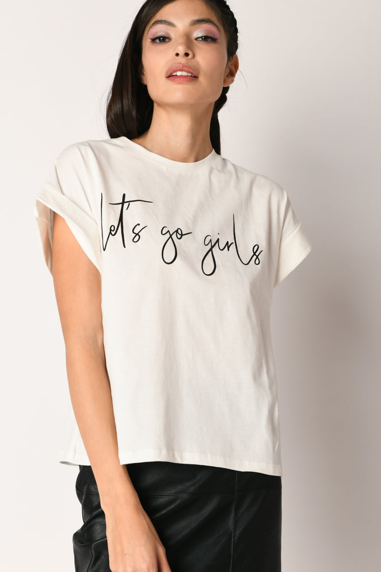 T shirt Let's Go Girls