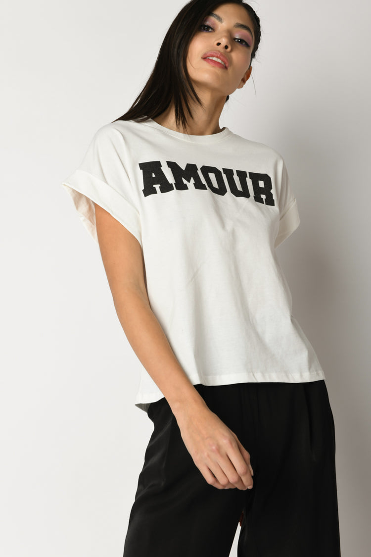 T-shirt Amour