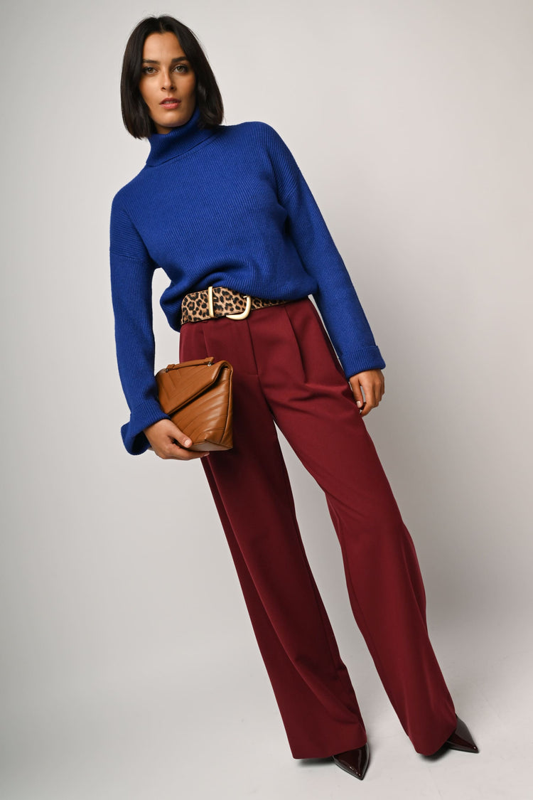 Dolcevita con maniche ampie