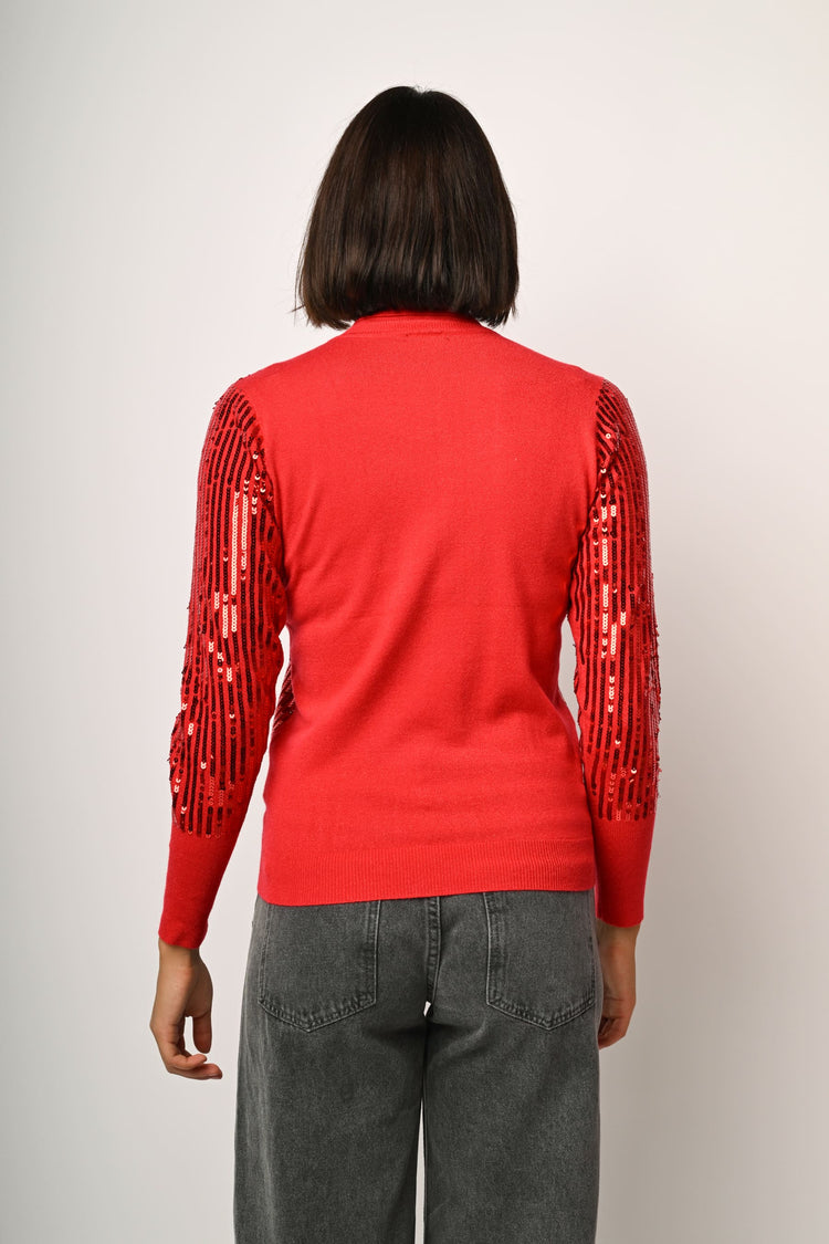 Dolcevita con paillettes