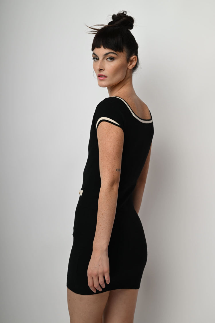 Mini abito in maglia