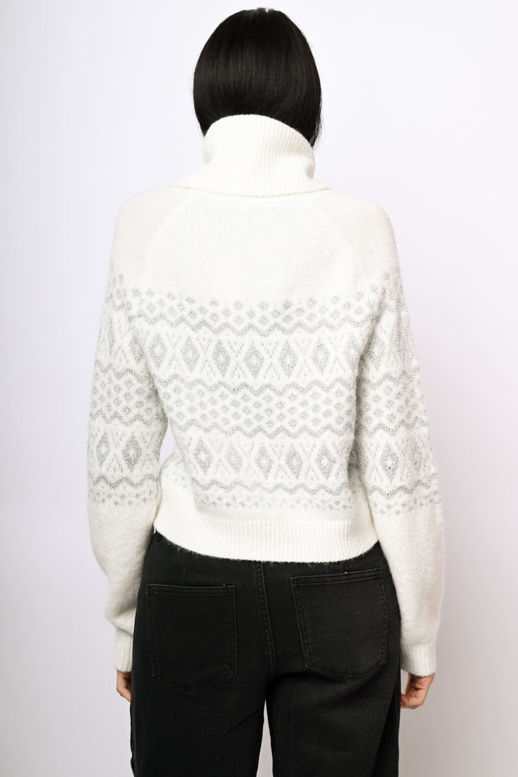 Dolcevita a motivi Fair Isle