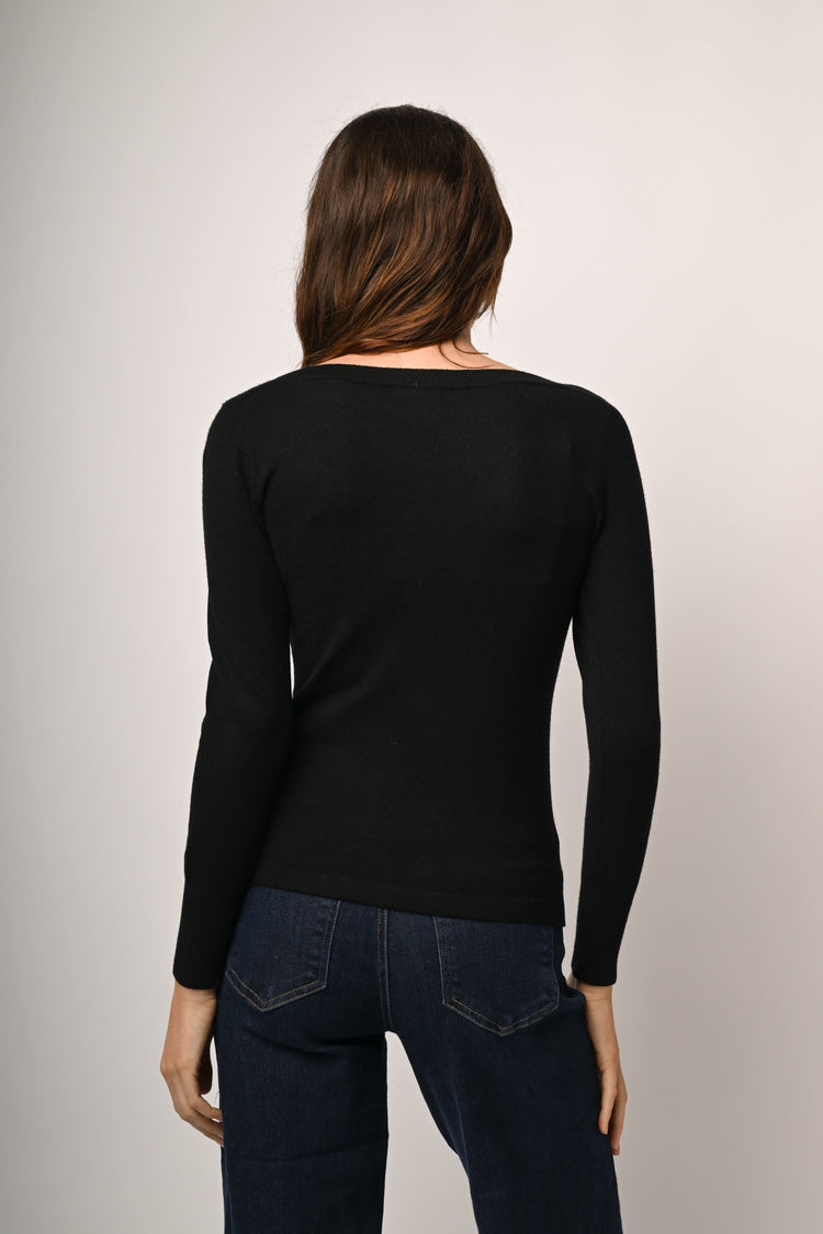 Pull con mini strass