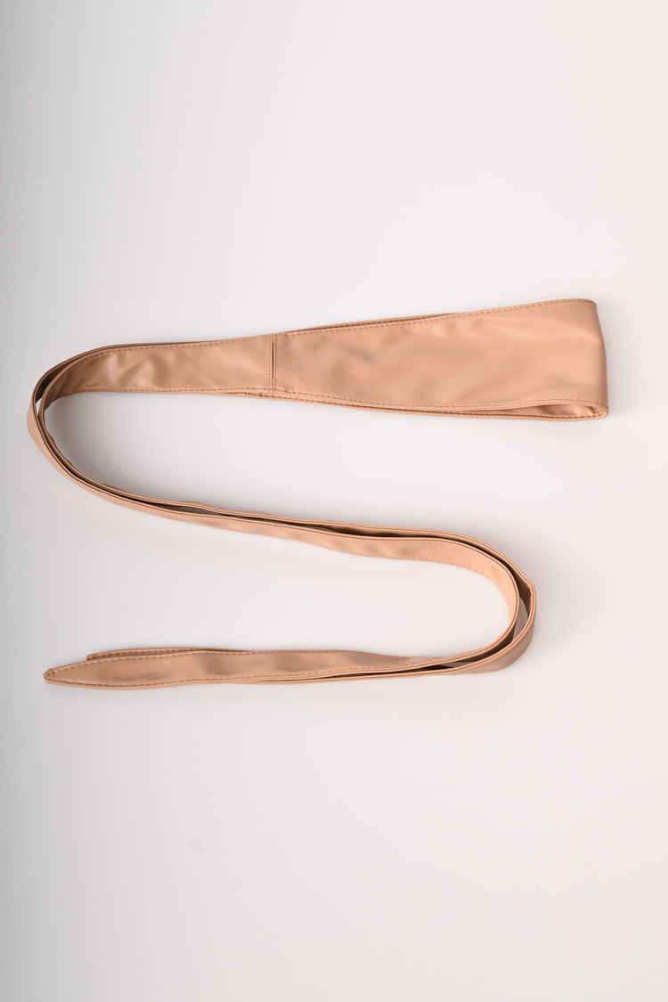 Cintura a fascia in similpelle