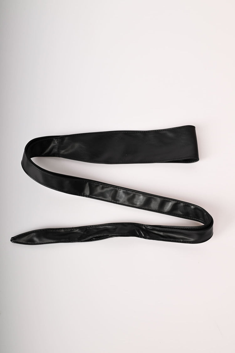 Cintura a fascia in similpelle