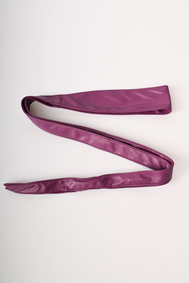 Cintura a fascia in similpelle