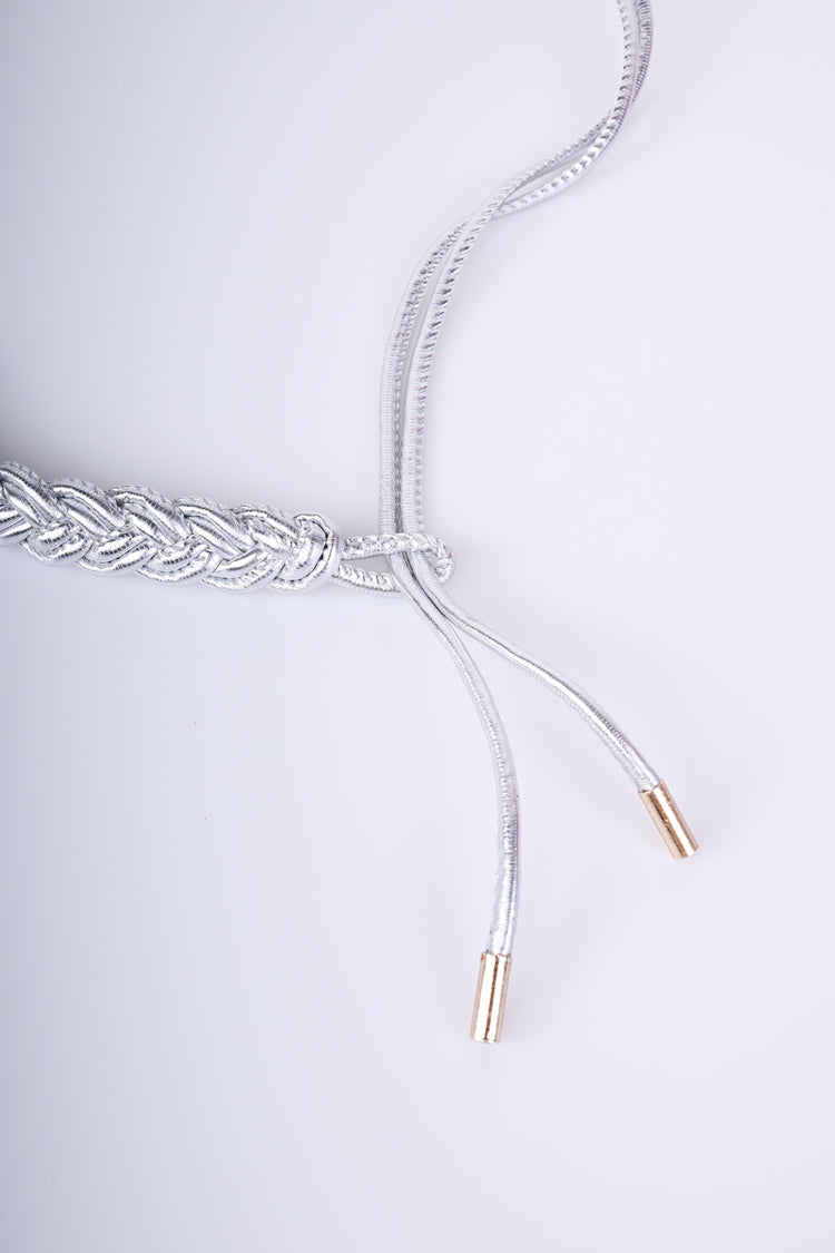 Cintura sottile intrecciata