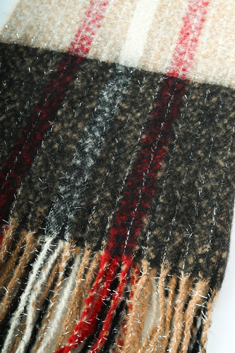 Sciarpa quadri multicolor