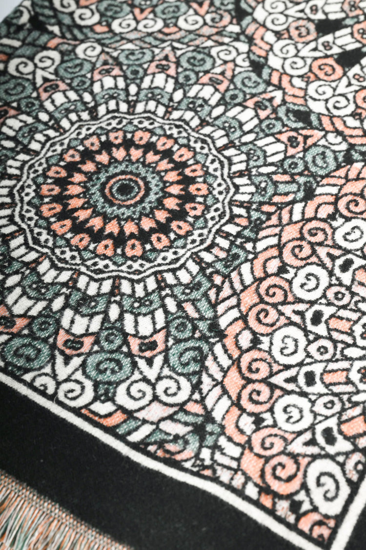 Sciarpa fantasia cerchi