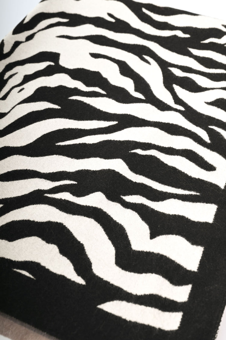 Sciarpa animalier zebra