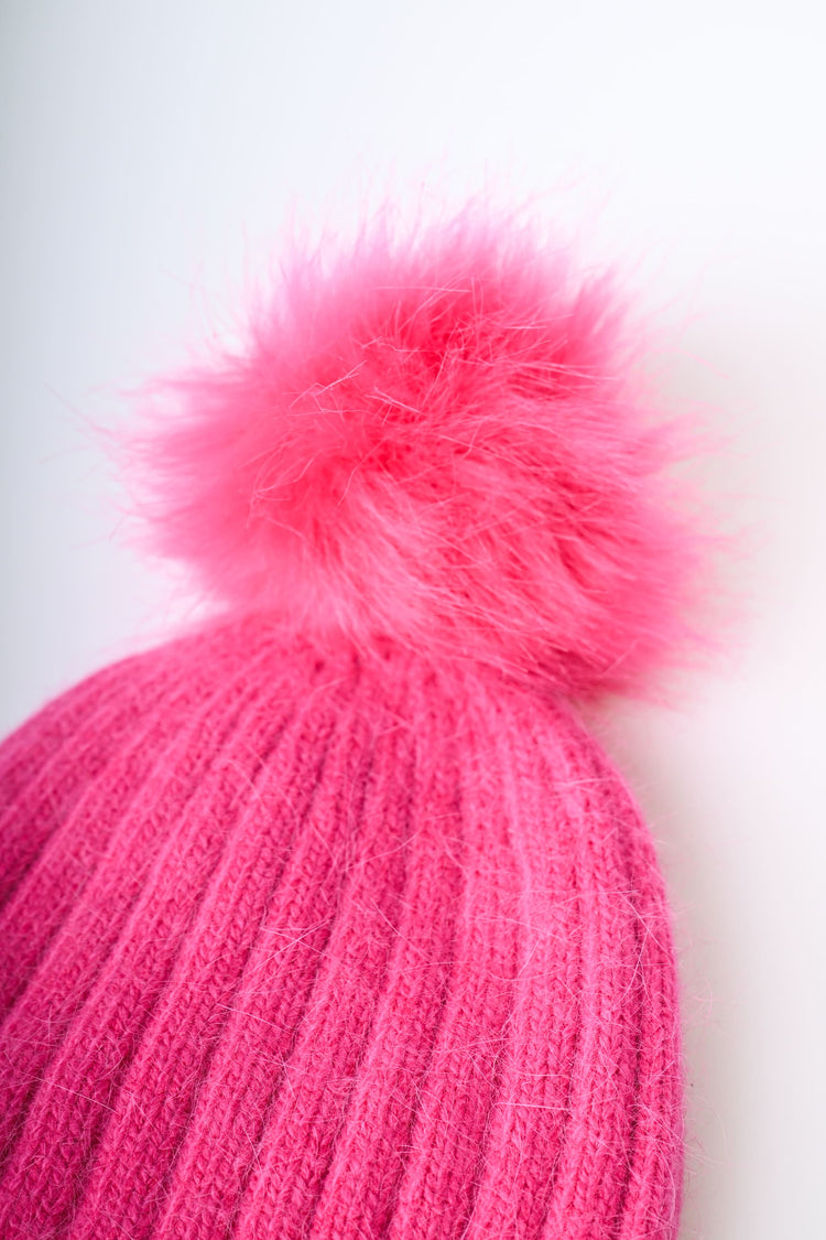 Berretto con pompon