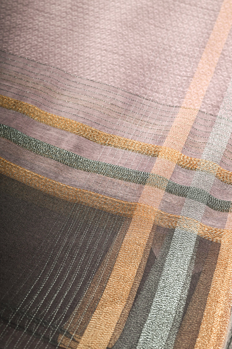 Stola con decorazione a righe