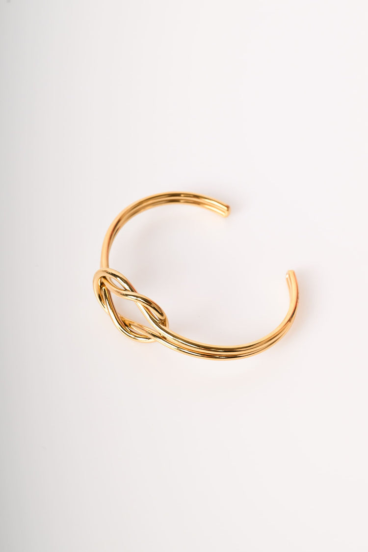 Bracciale rigido con intreccio