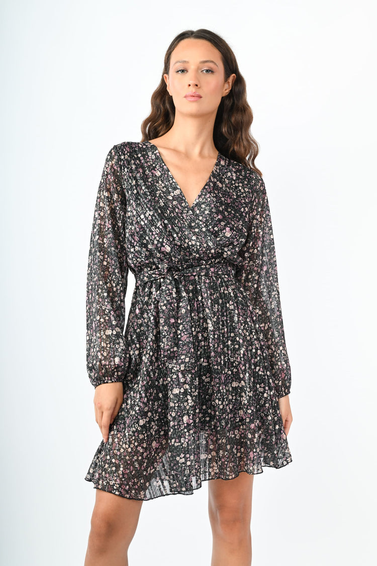 Mini abito a stampa floreale