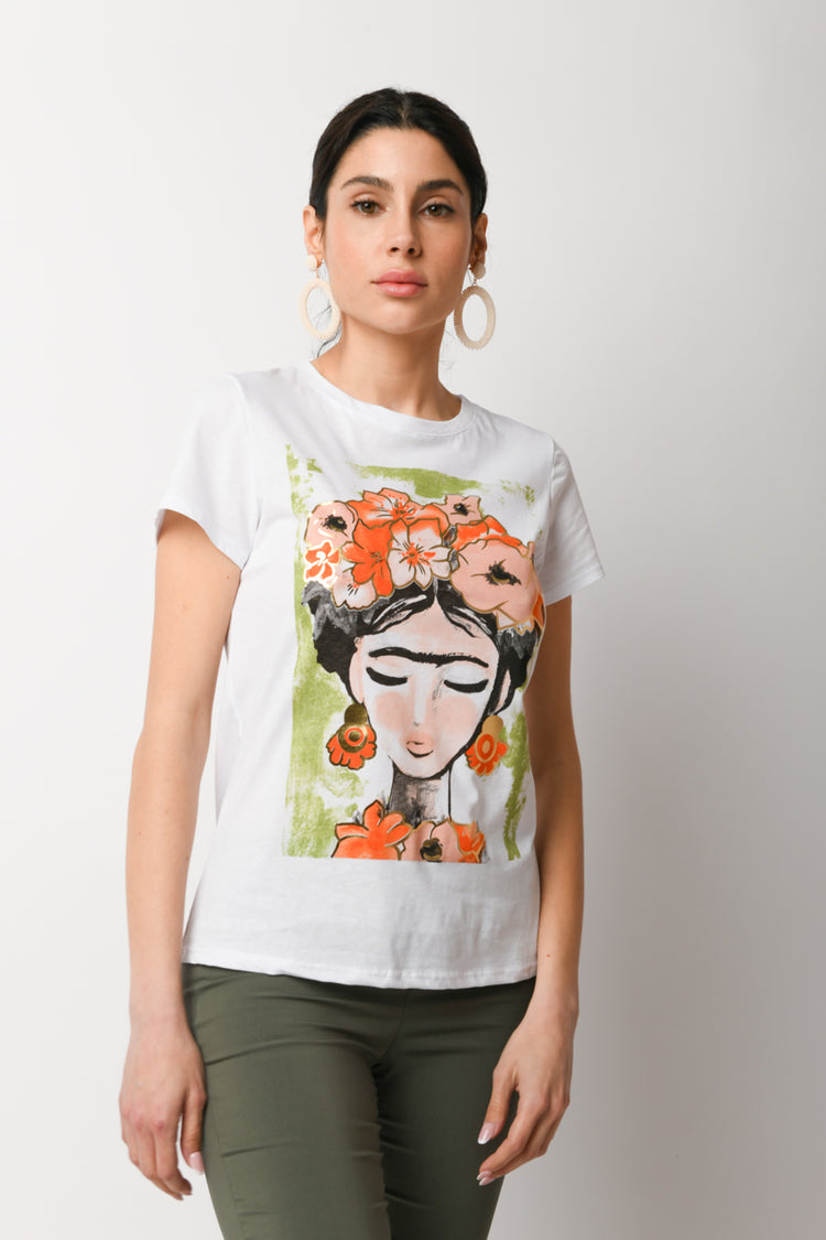 T-shirt a stampa Art