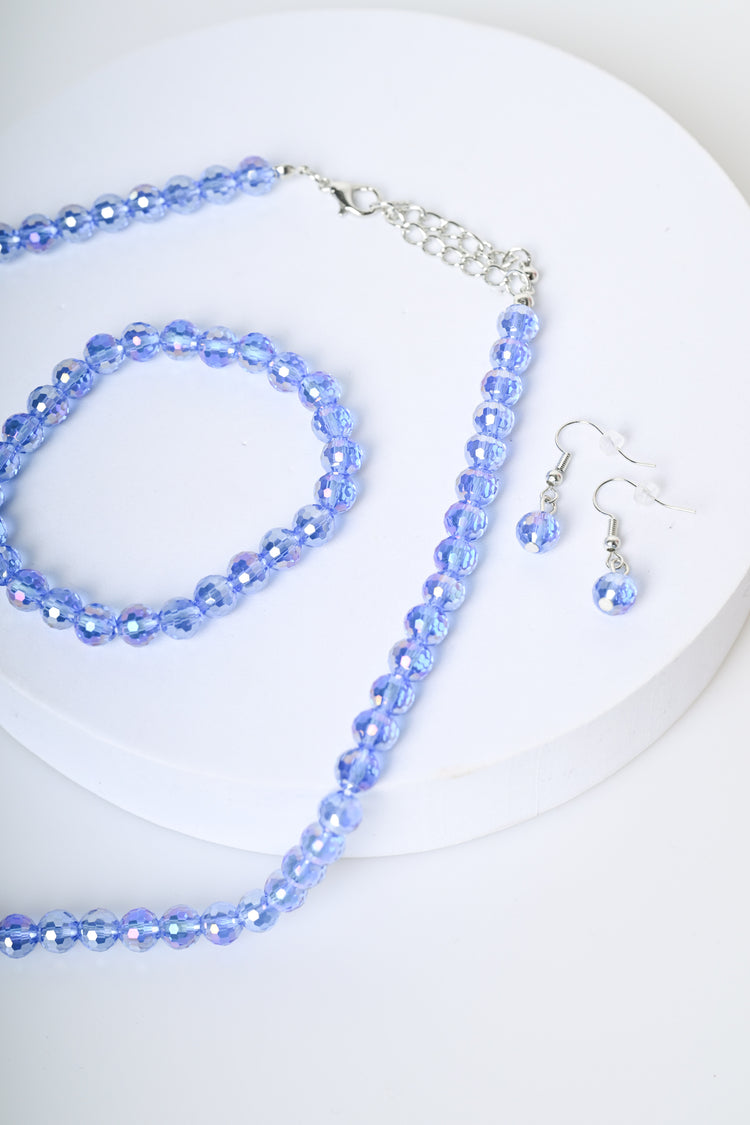 Set collana + orecchini + bracciale